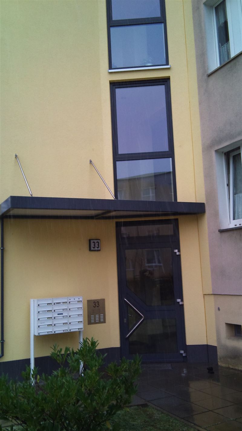 Treppe und Podest